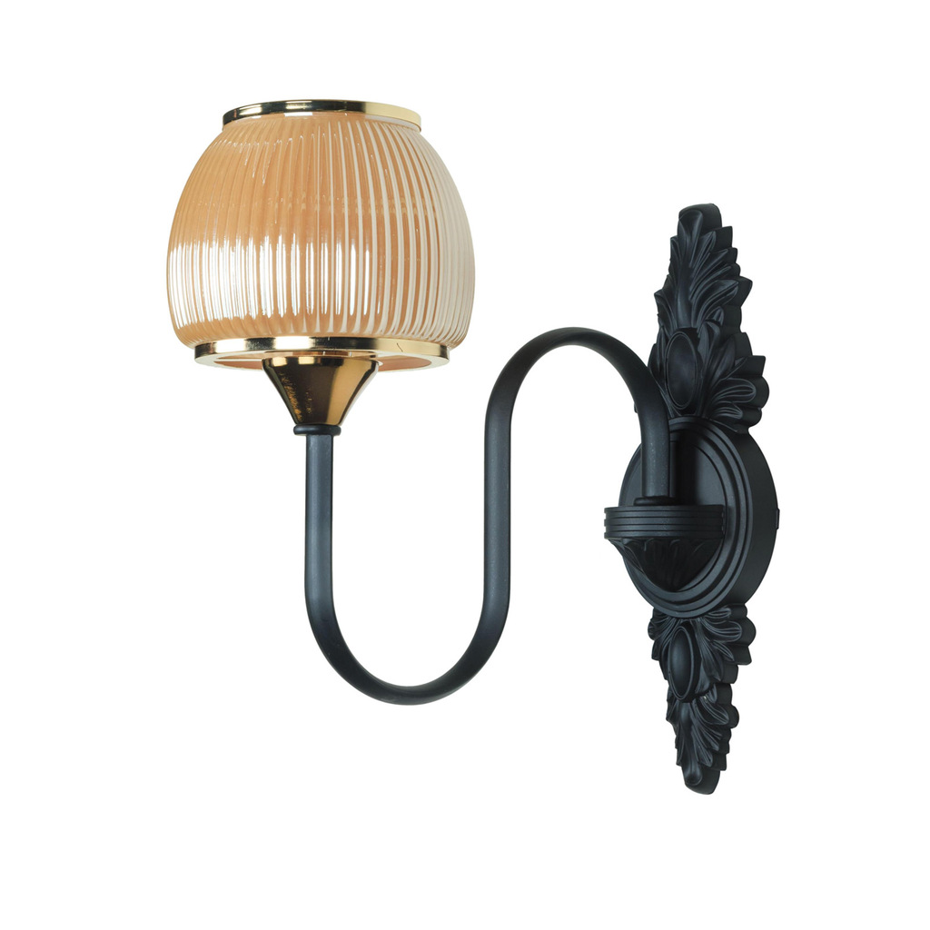 چراغ دیواری فلزی چشمه نور مدل CH284002