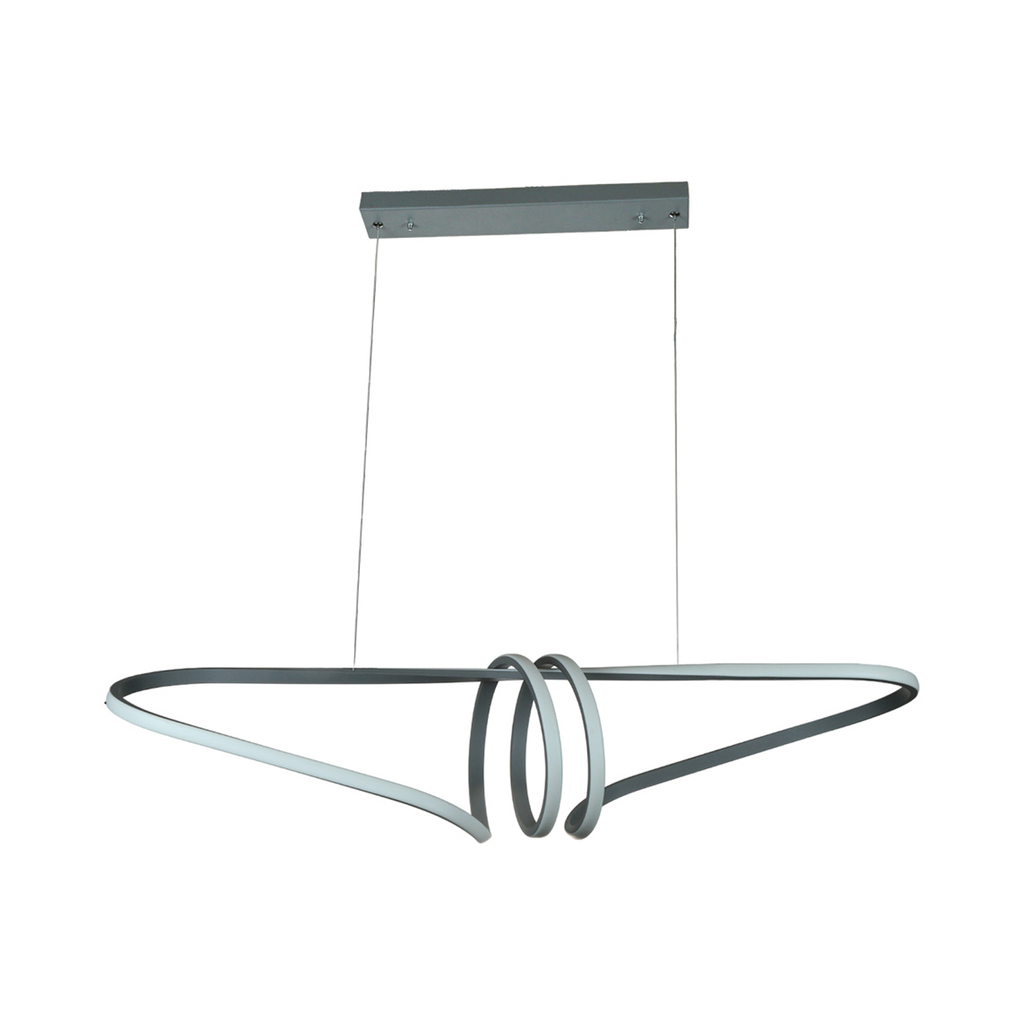 لوستر خطی مدرن چشمه نور مدلA6402/T طوسی