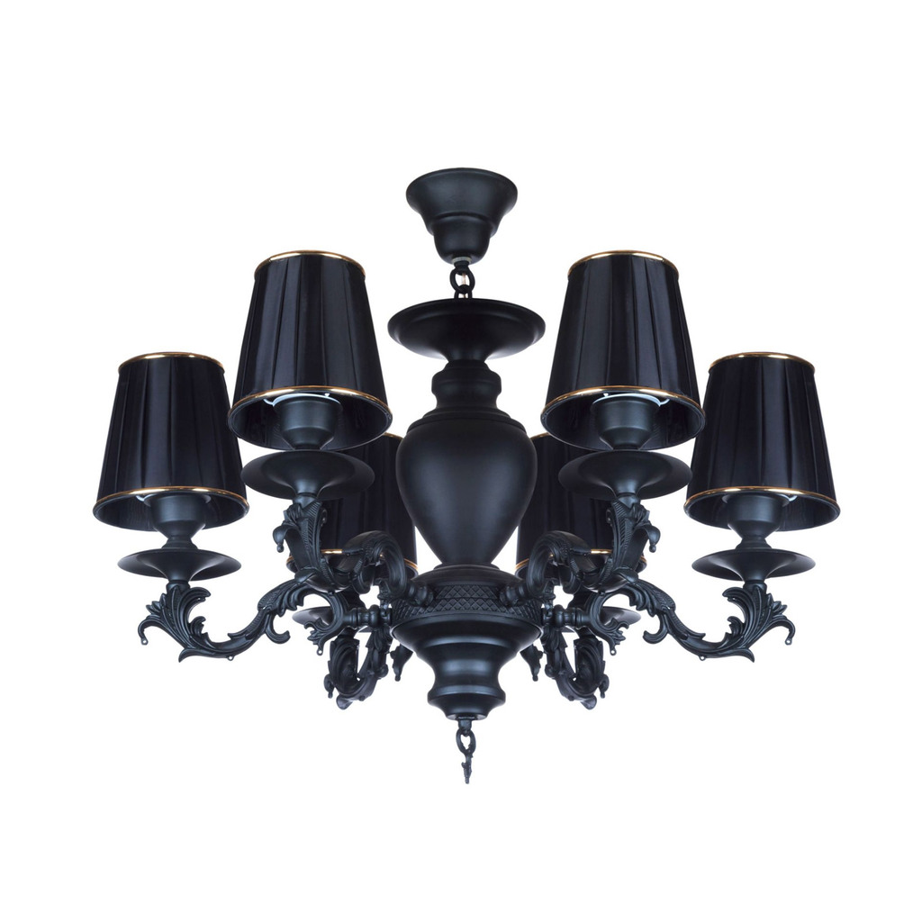 لوستر کلاسیک 6 شعله چشمه نور مدل S3677/6