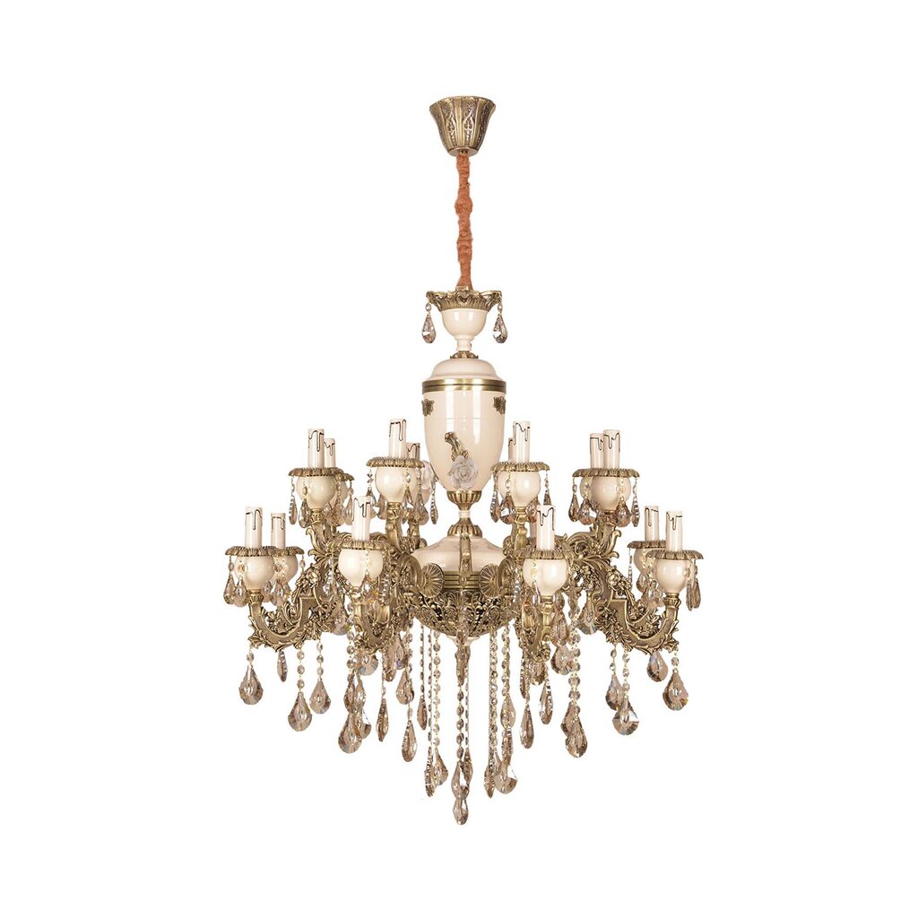 لوستر کلاسیک 19 شعله چشمه نور مدل S3706/8+3-AC