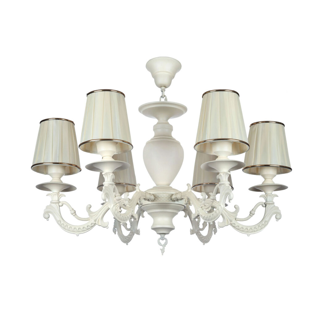 لوستر فلزی 6 شعله چشمه نور مدل S3675/6