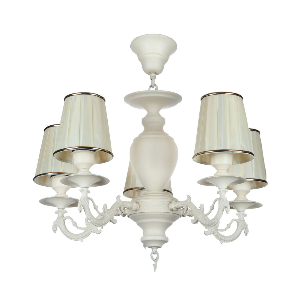 لوستر فلزی 5 شعله چشمه نور مدل S3675/5