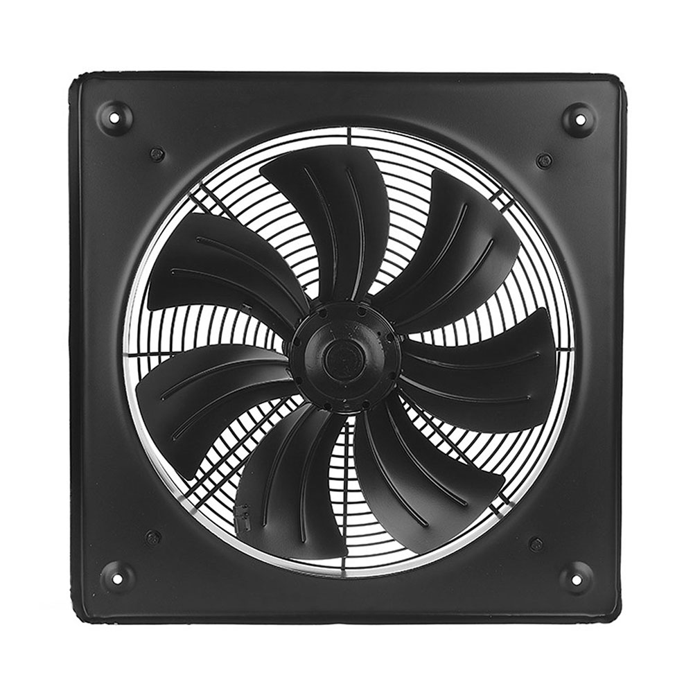 هواکش ایلکای نمره 30 دمنده تکفاز مدل هفت پر فلزی با قاب دمنده VIK-30A4S