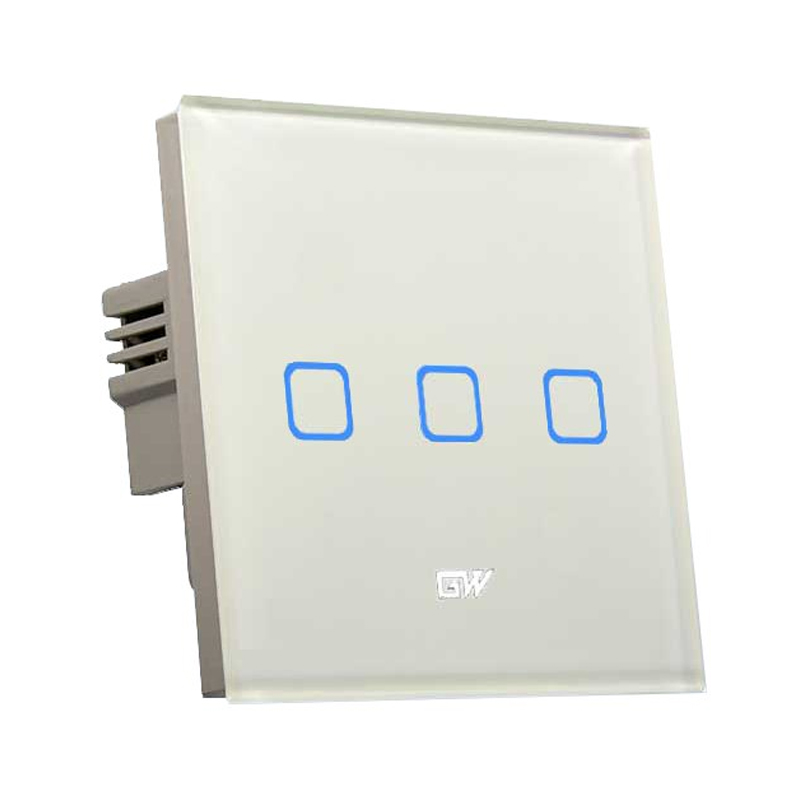 کلید لمسی سه پل گلدور