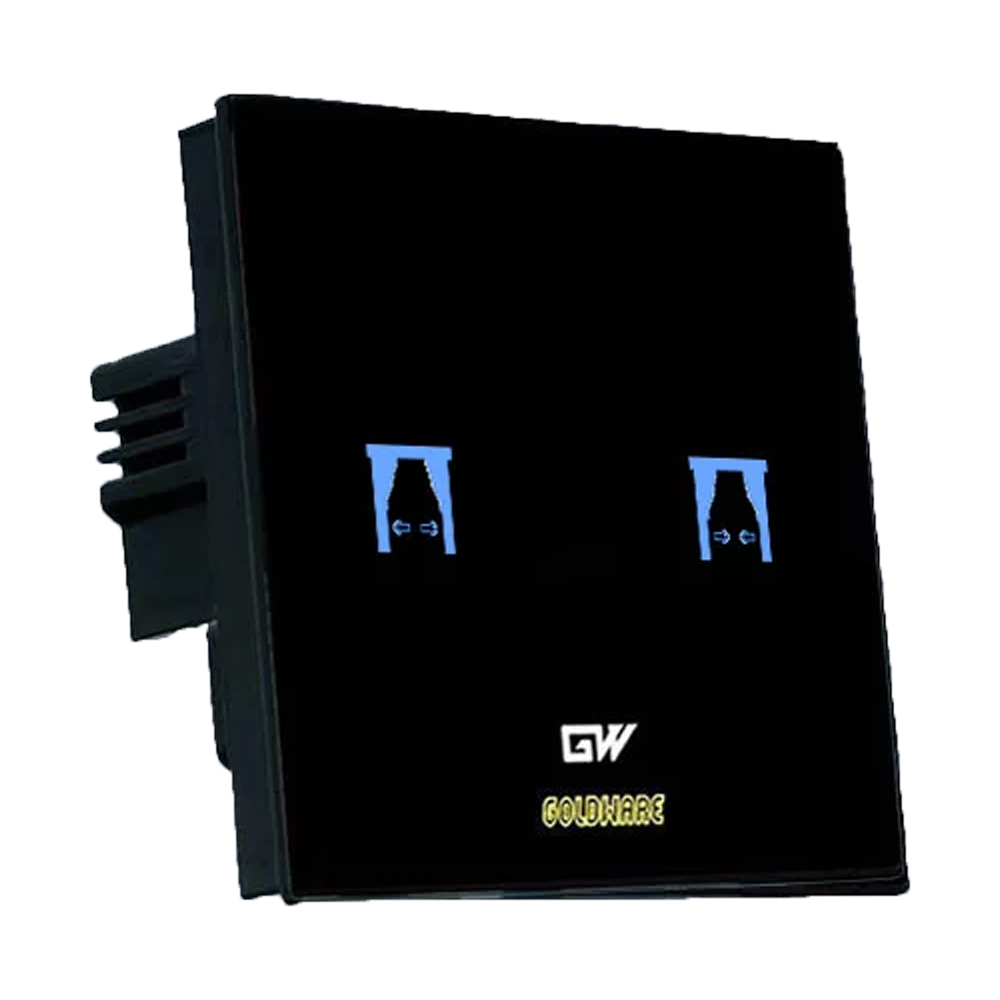 کلید پرده برقی لمسی گلدور مدل ریموتی