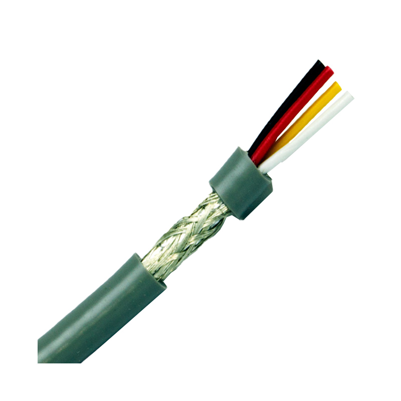 کابل شیلددار 4 در 1 کلاف صد متری رسانا کابل