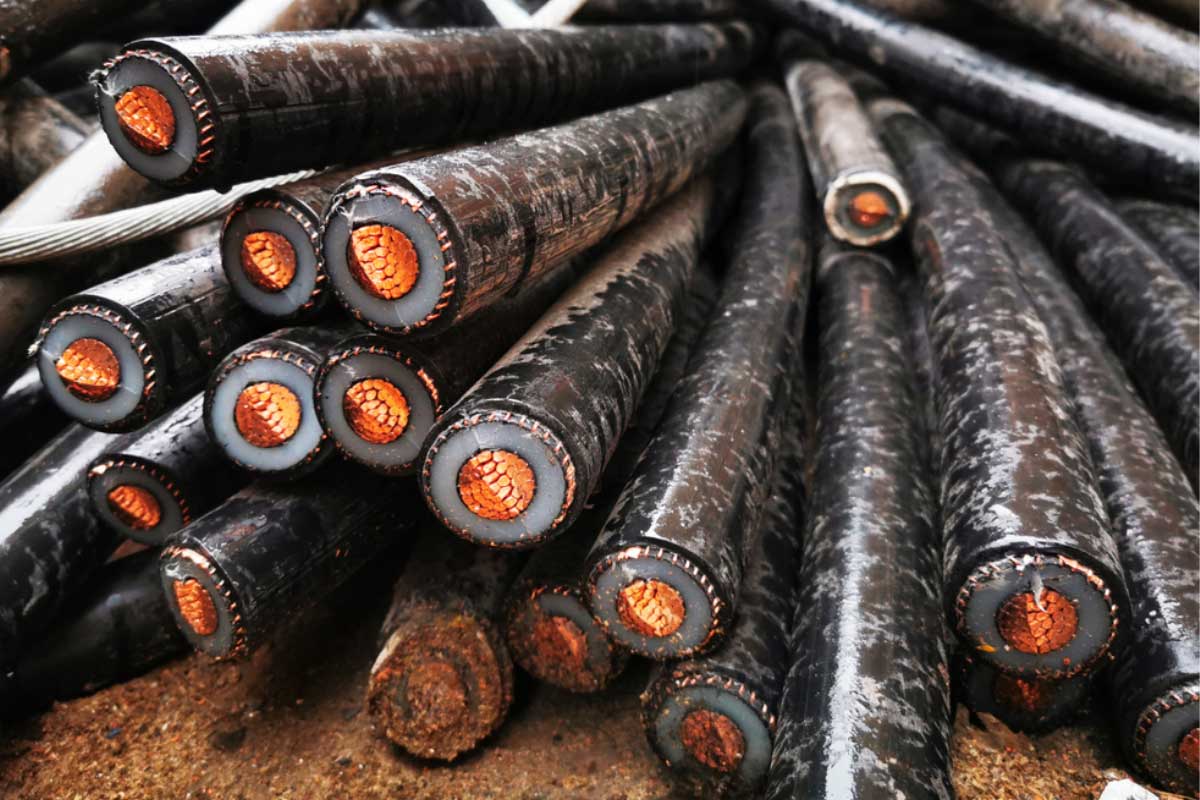 عکس کابل آرمور دار