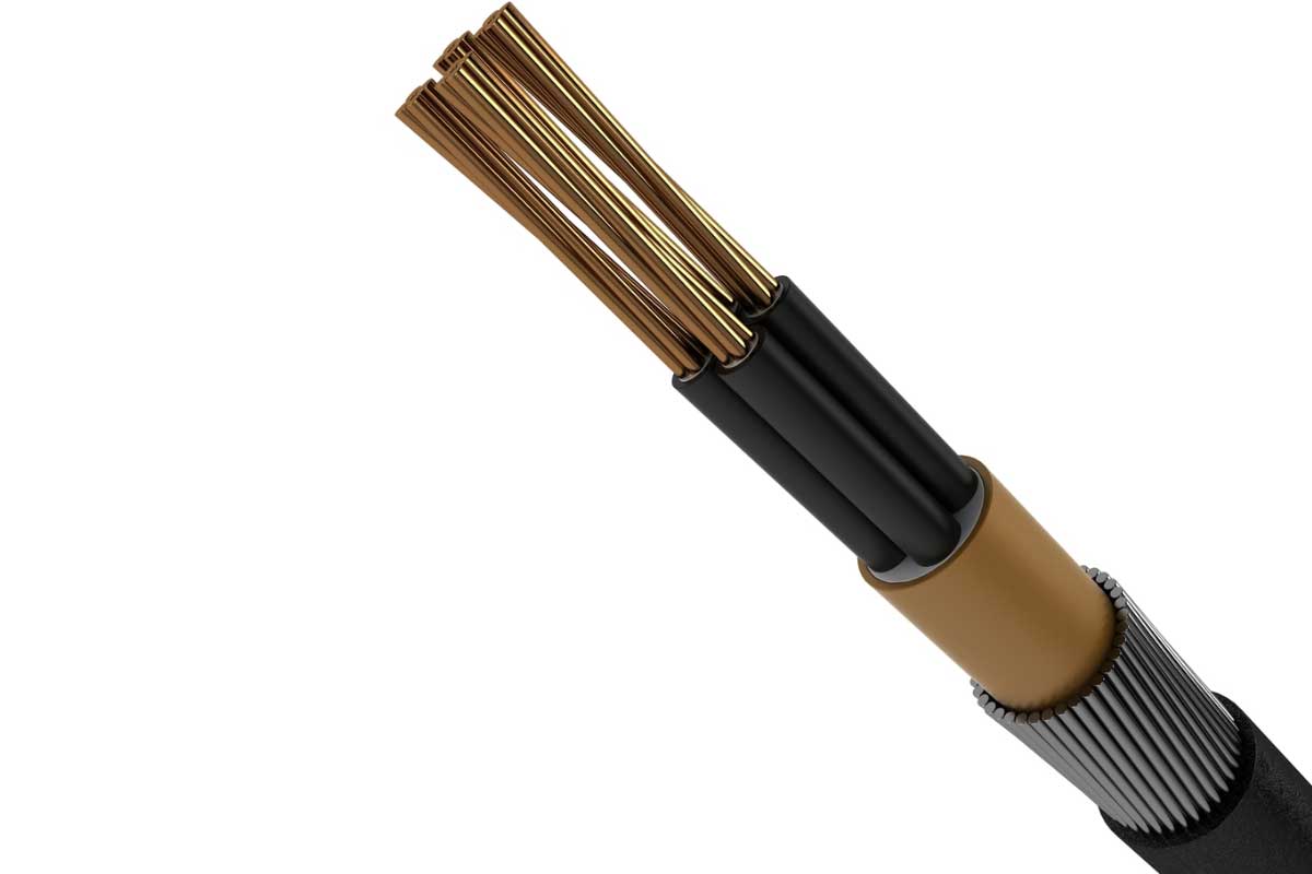 ساختار کابل آرموردار