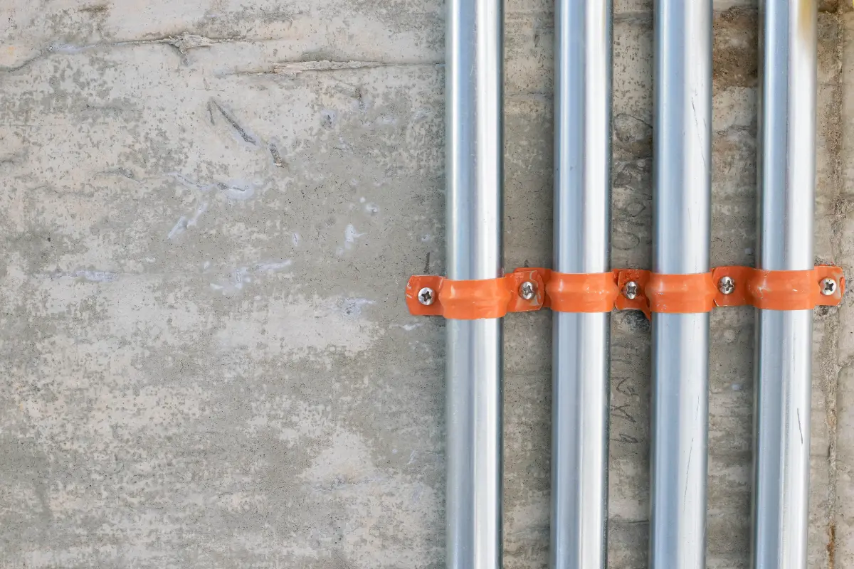 عکس لوله برق فلزی