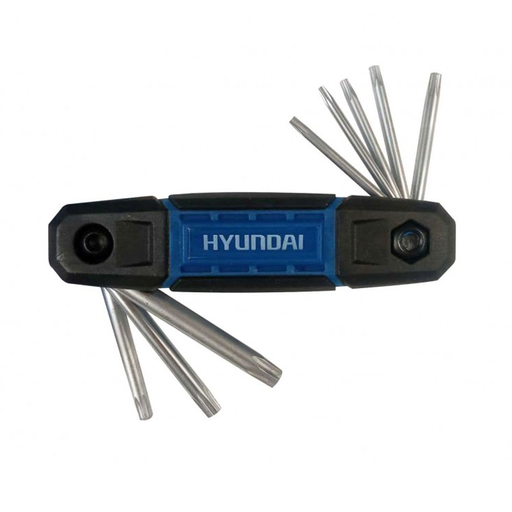 مجموعه 8 عددی آچار آلن هیوندای مدل HC-708P سری ستاره‌ای