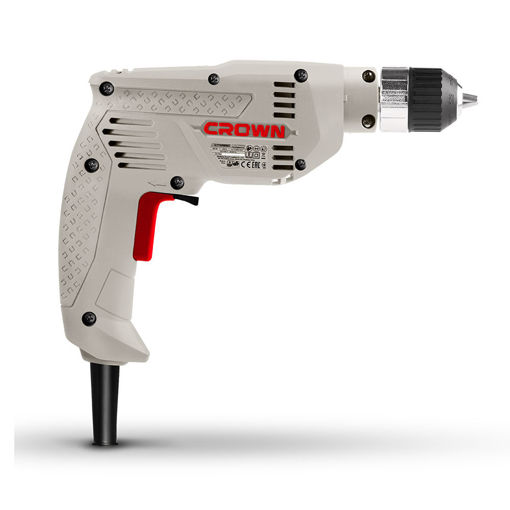 دریل 400 وات 10 میلیمتری با سه نظام اتوماتیک کرون مدل CT10126C