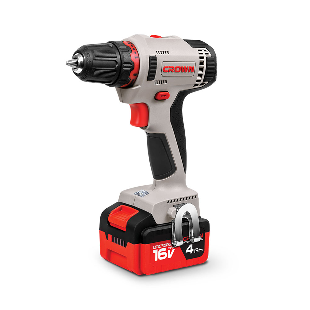 پیچ گوشتی شارژی 10 میلیمتری 16 ولت کرون مدل CT21082H