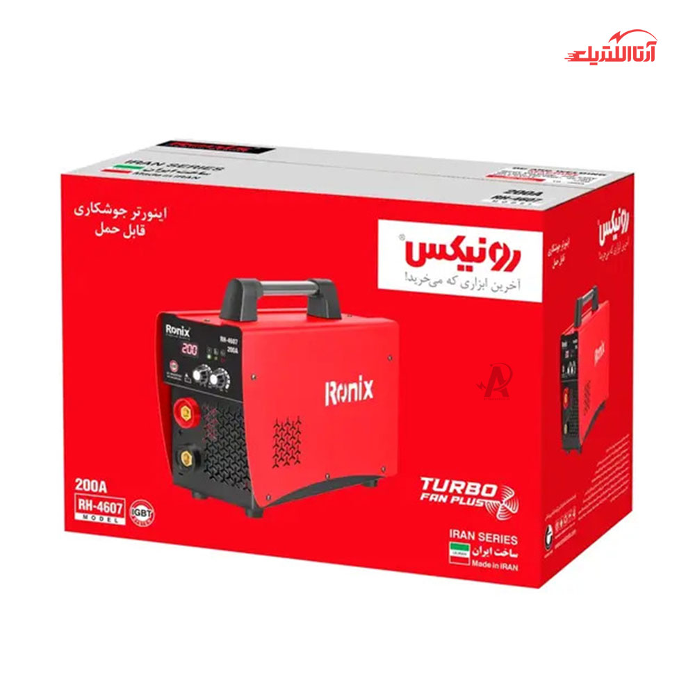 اینورتر جوشکاری 200 آمپر رونیکس مدل RH-4607