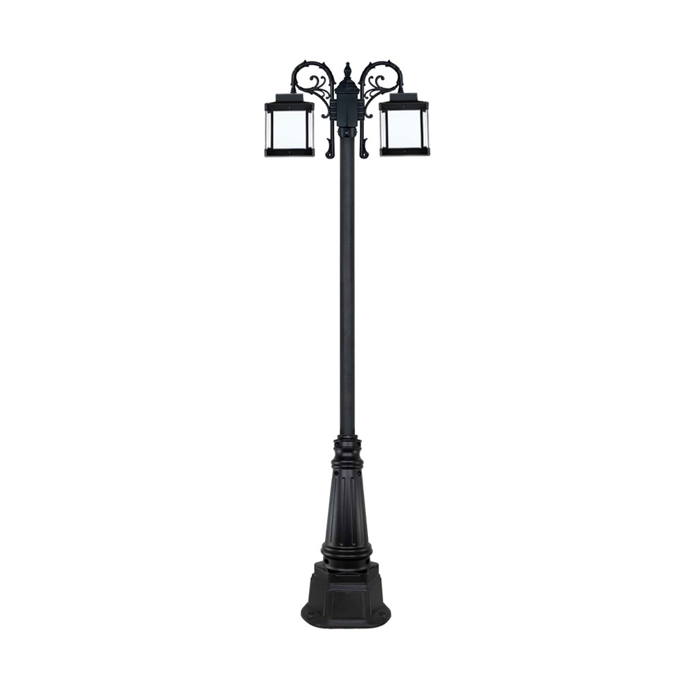 چراغ دو شاخه پارکی و حیاطی بیتانور مدل تارا کد 462322-96202