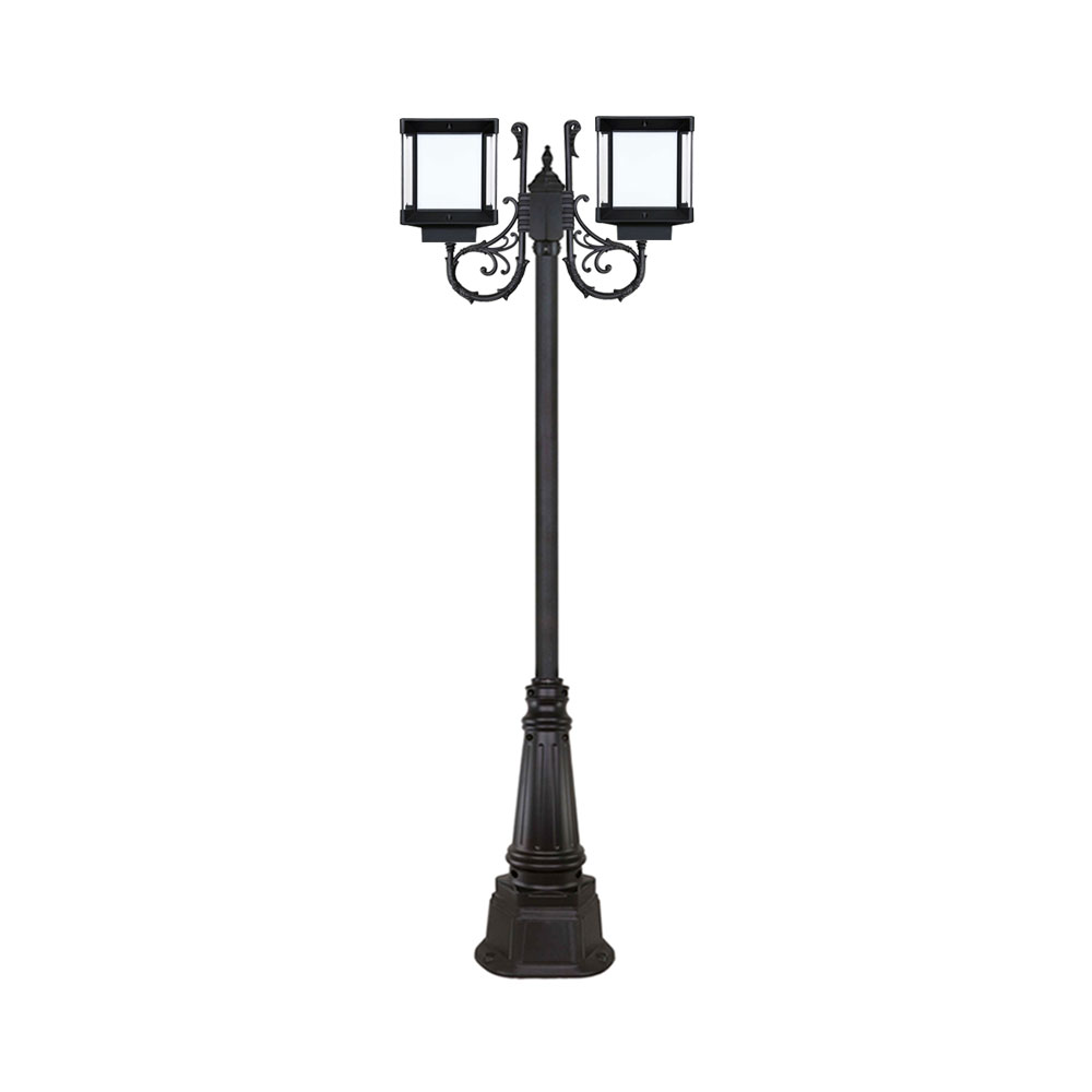 چراغ دو شاخه پارکی و حیاطی بیتانور مدل تارا کد 462322-96202