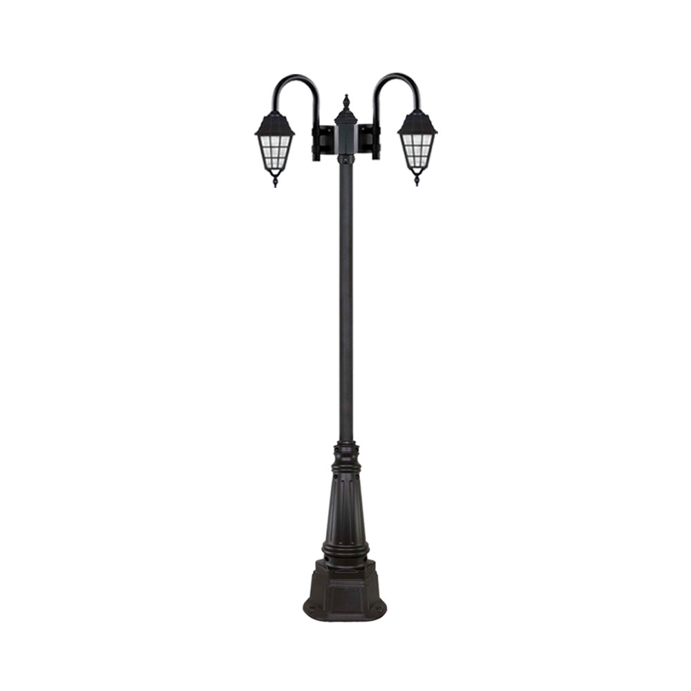 چراغ دو شاخه پارکی و حیاطی بیتانور مدل تارا کد 472921-96202