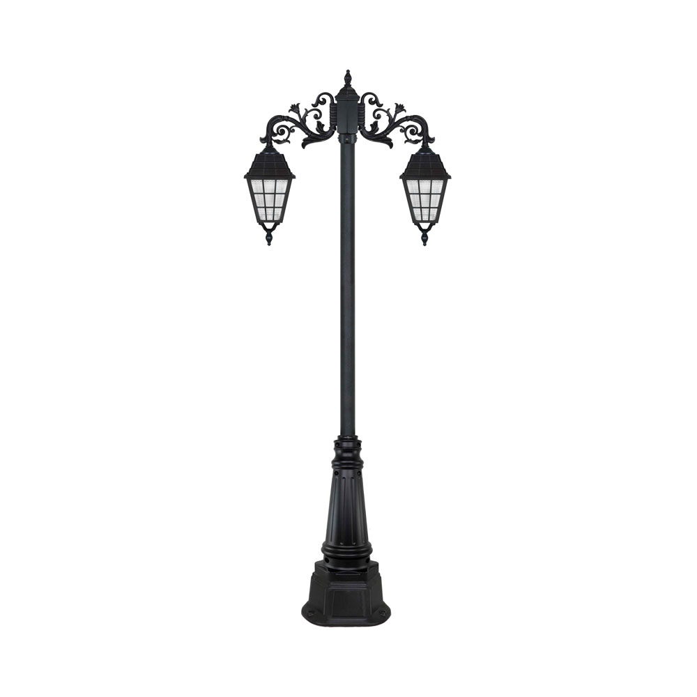 چراغ دو شاخه پارکی و حیاطی بیتانور مدل تارا کد 472421-96202