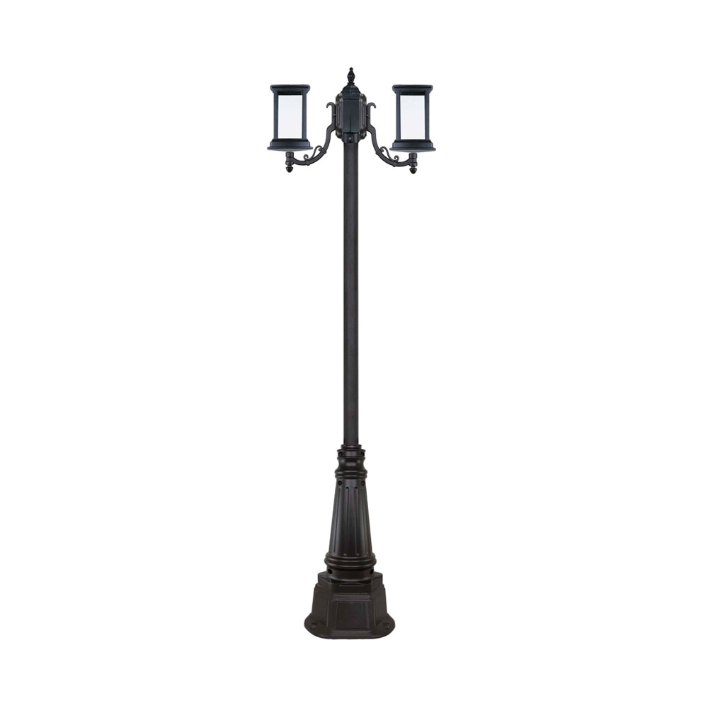 چراغ دو شاخه پارکی و حیاطی بیتانور مدل تارا کد 482122-96202