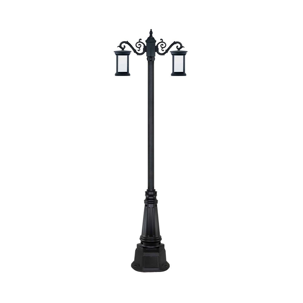 چراغ دو شاخه پارکی و حیاطی بیتانور مدل درتا کد 482221-96202