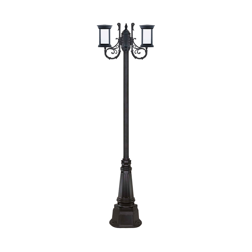 چراغ دو شاخه پارکی و حیاطی بیتانور مدل درتا کد 482322-96202