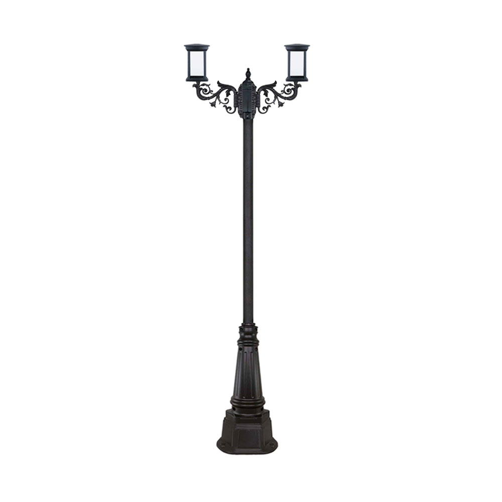 چراغ دو شاخه پارکی و حیاطی بیتانور مدل درتا کد 482422-96202