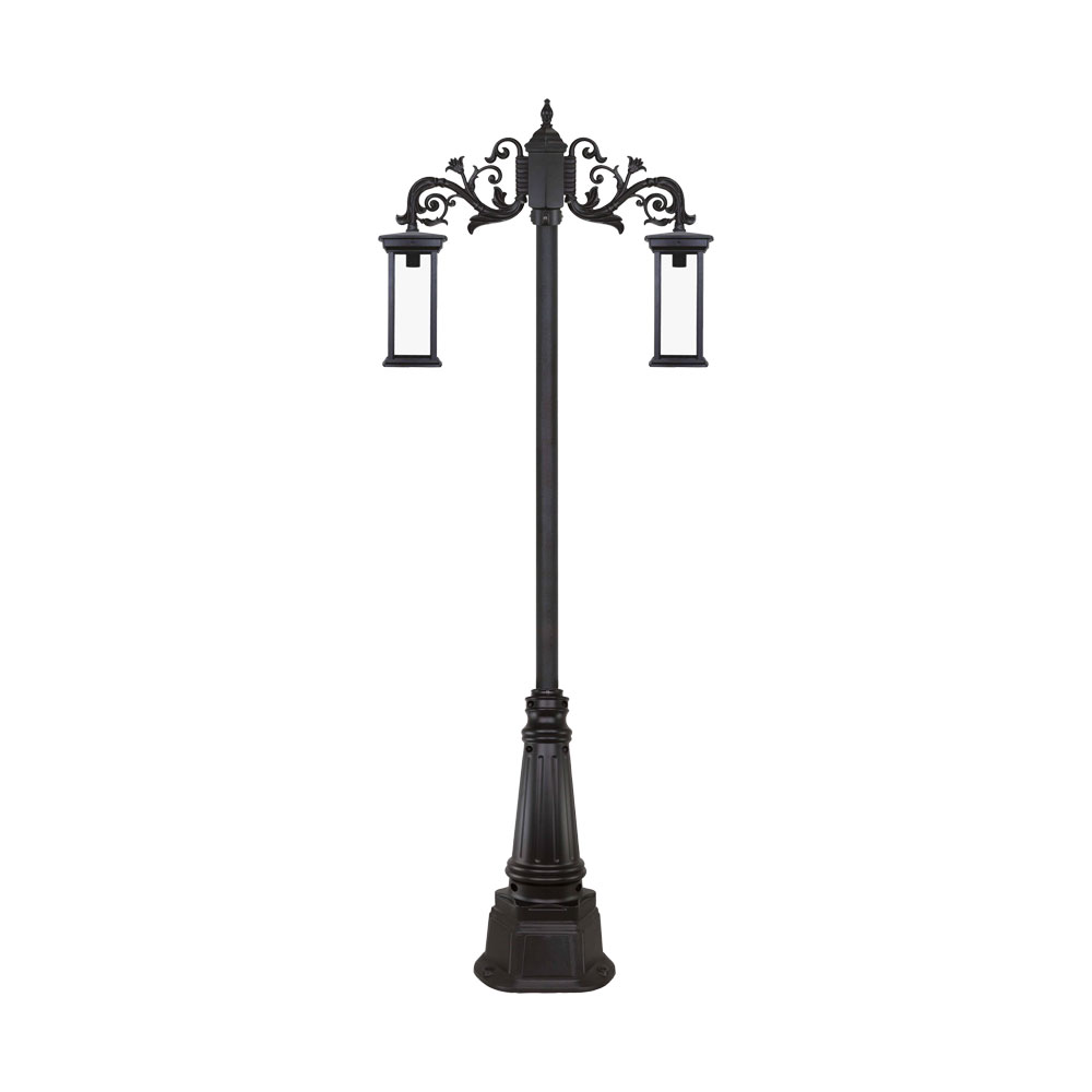 چراغ دو شاخه پارکی و حیاطی بیتانور مدل درتا بلند کد 482421B-96202