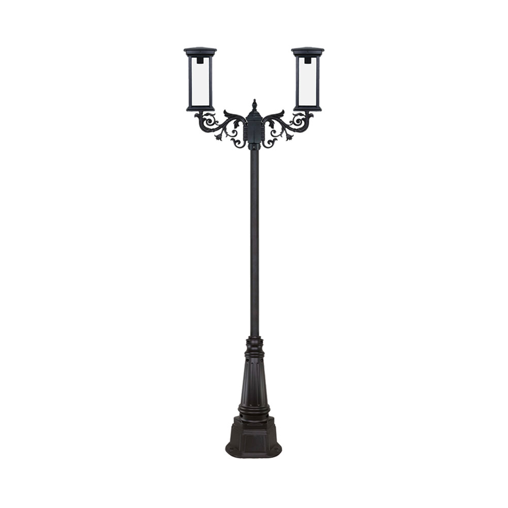 چراغ دو شاخه پارکی و حیاطی بیتانور مدل درتا بلند کد 482422B-96202