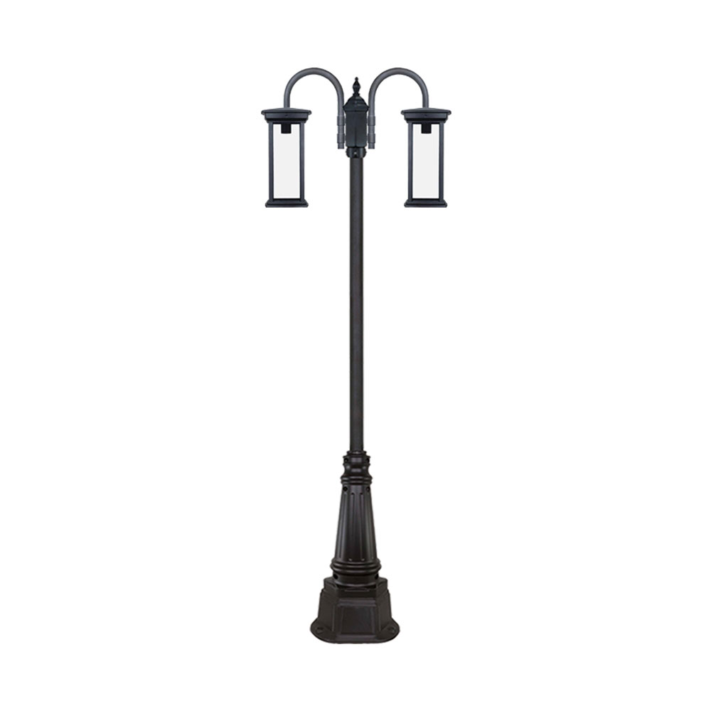 چراغ دو شاخه پارکی و حیاطی بیتانور مدل درتا بلند کد 482921B-96202