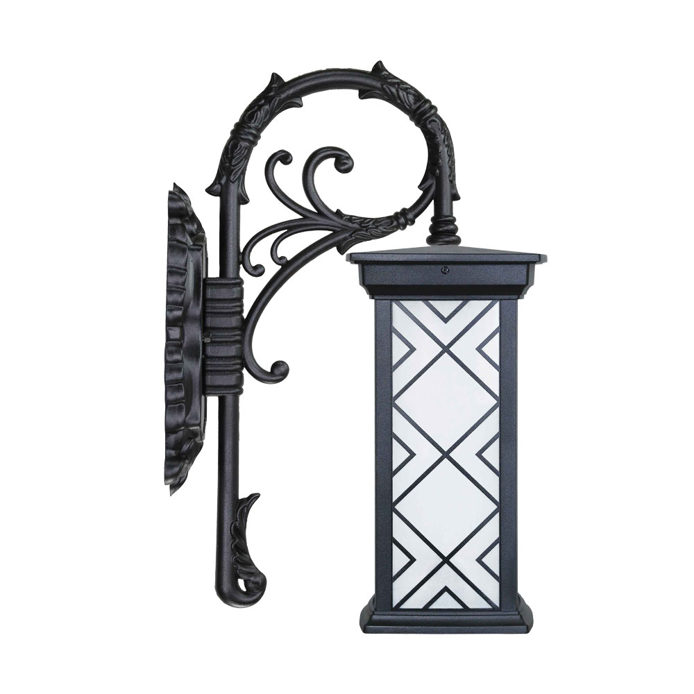 چراغ دیواری حیاطی و پارکی بیتانور مدل درتا بلند طرح دار کد 480321BT