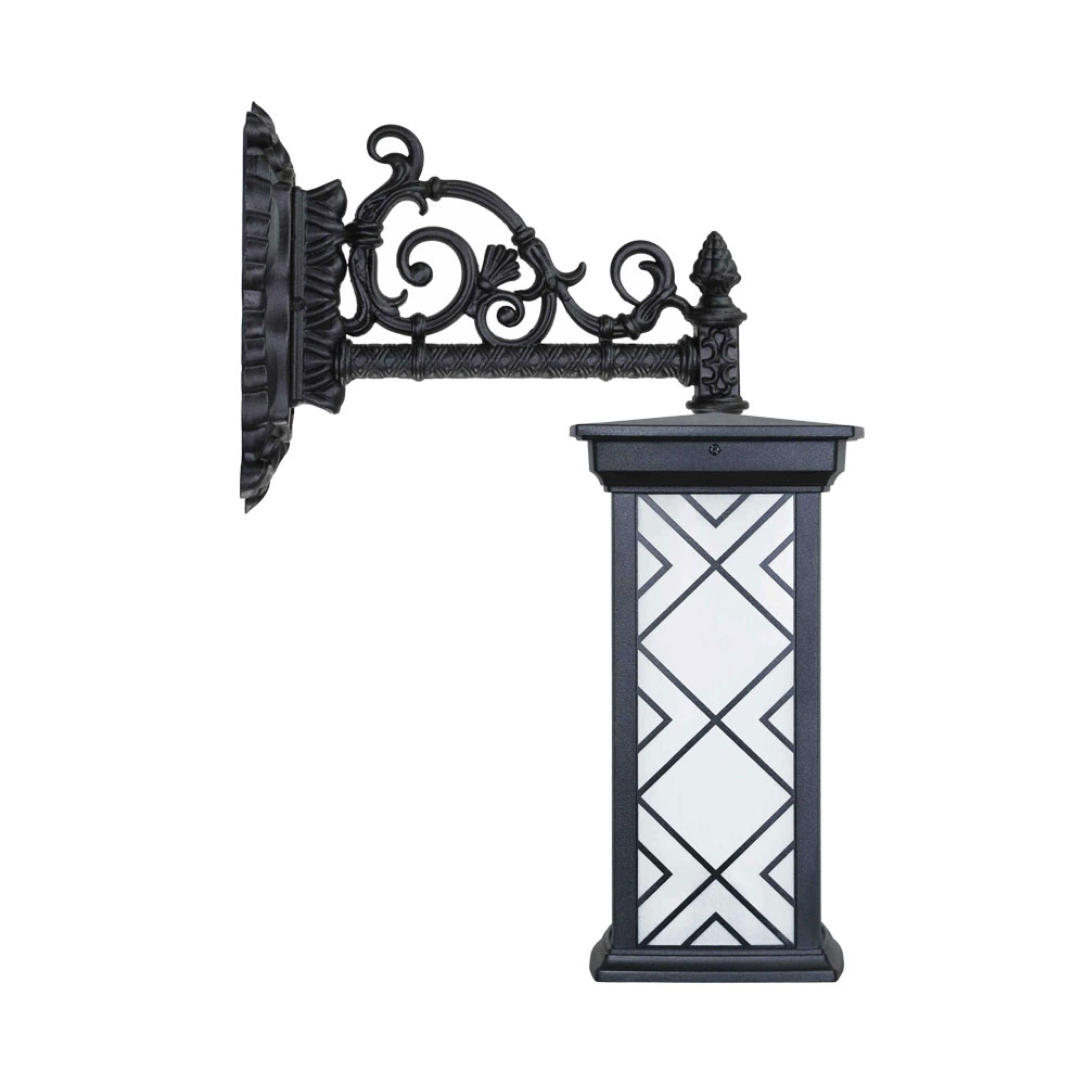 چراغ دیواری حیاطی و پارکی بیتانور مدل درتا بلند طرح دار کد 480521BT