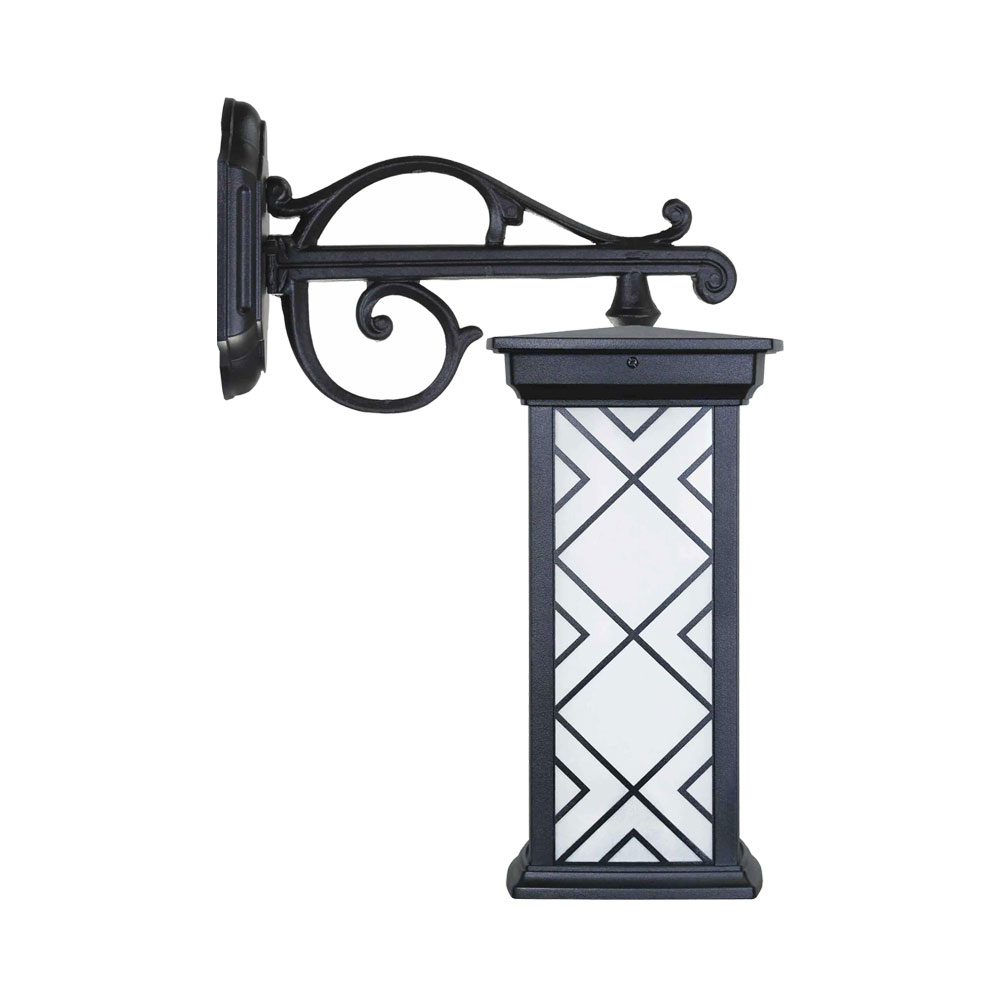 چراغ دیواری حیاطی و پارکی بیتانور مدل درتا بلند طرح دار کد 480721BT