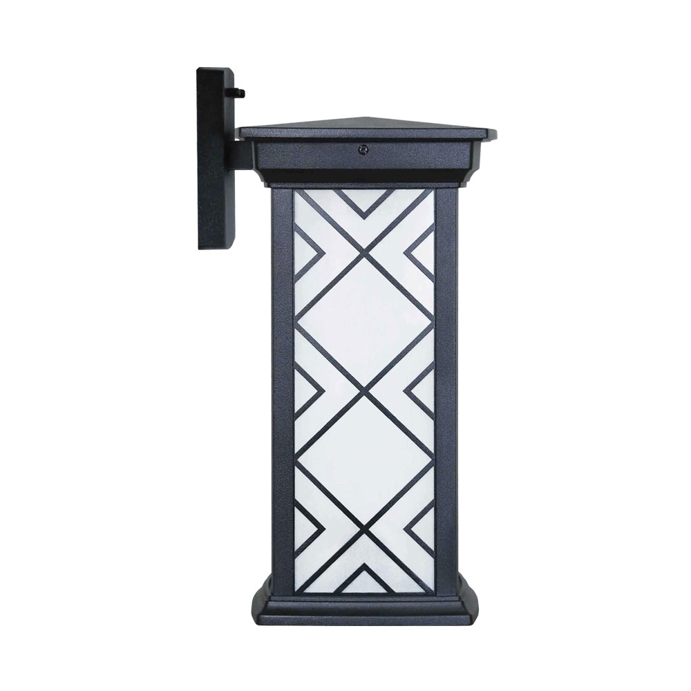 چراغ دیواری حیاطی و پارکی بیتانور مدل درتا بلند طرح دار کد 480821BT
