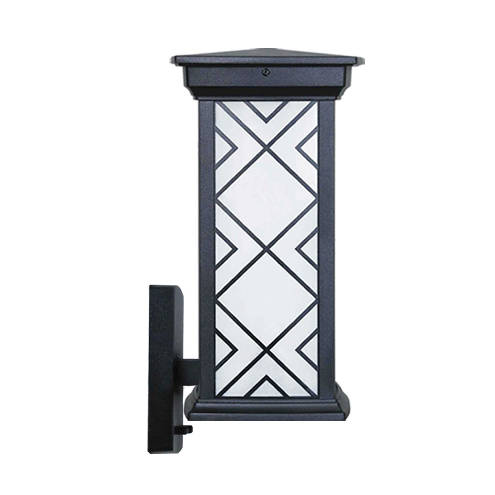 چراغ دیواری حیاطی و پارکی بیتانور مدل درتا بلند طرح دار کد 480822BT