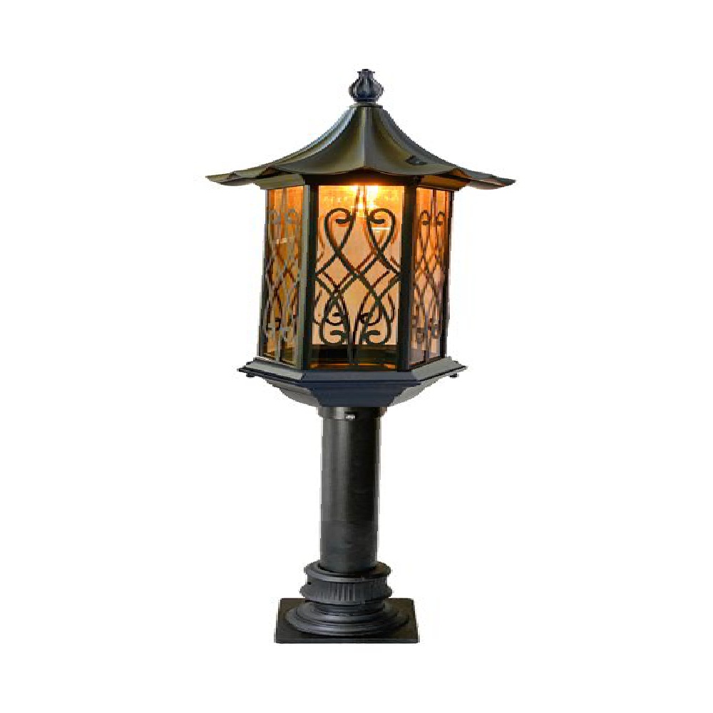 چراغ چمنی کوچک ایفل مدل لاکچری پرو E28B-S