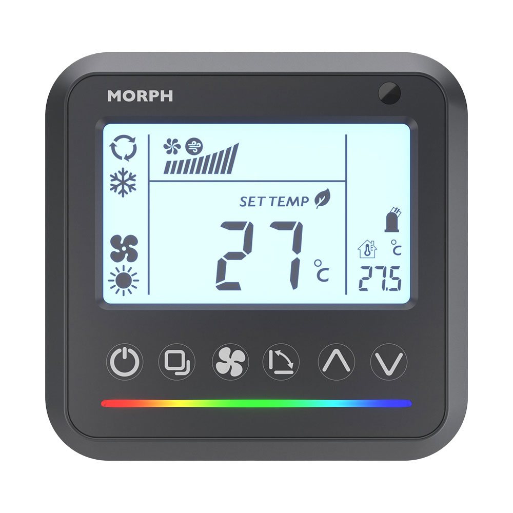 ترموستات بیسیم دیواری فکتور مورف مدل TMS1