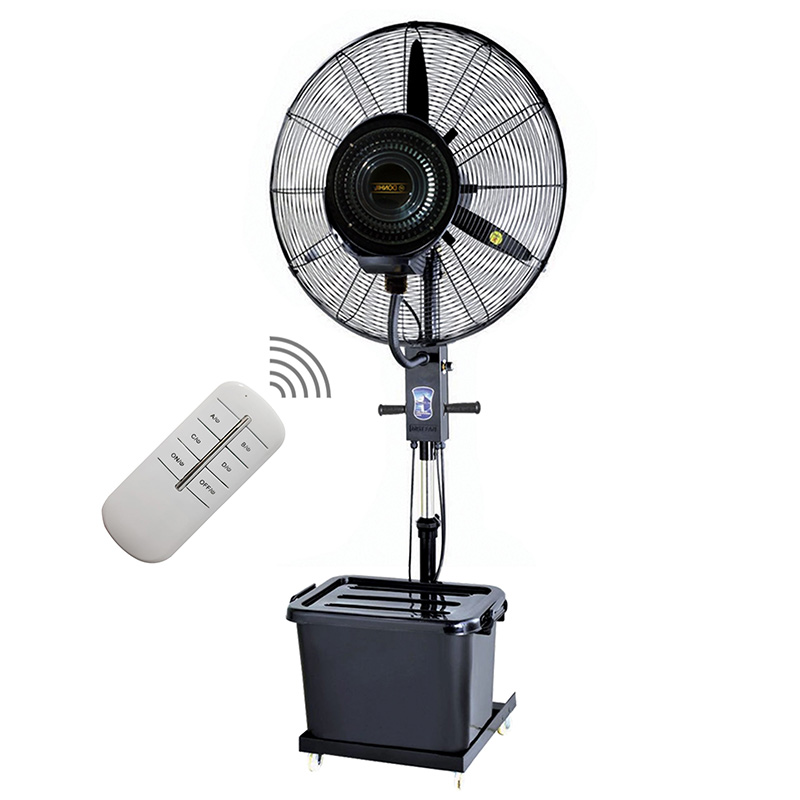 پنکه مه پاش ایستاده سایز 65 ریموت دار دانهیل