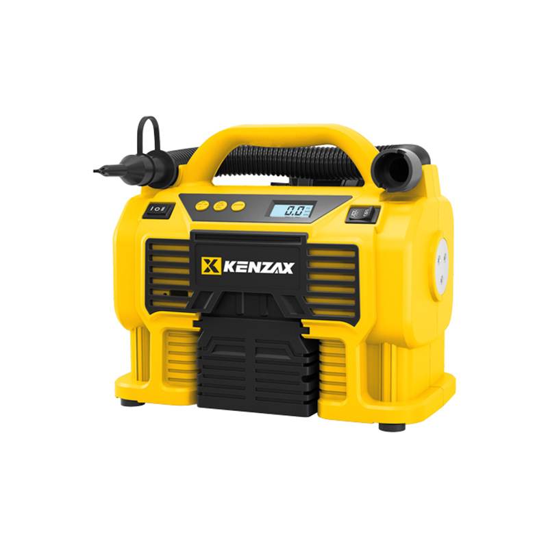 کمپرسور باد فندکی و برق شهری سه کاره دیجیتال کنزاکس مدل 5418