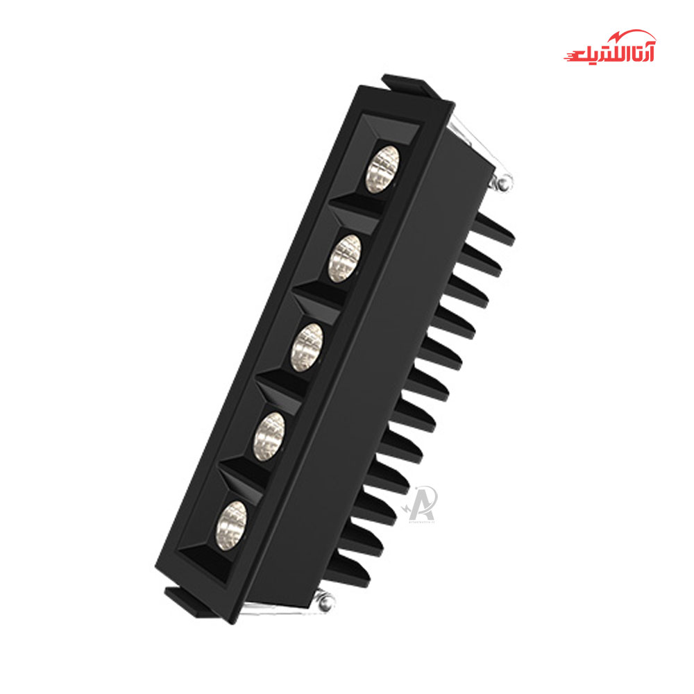 چراغ خطی توکار 12 وات اکووات مدل دارک لایت - تصویر 6
