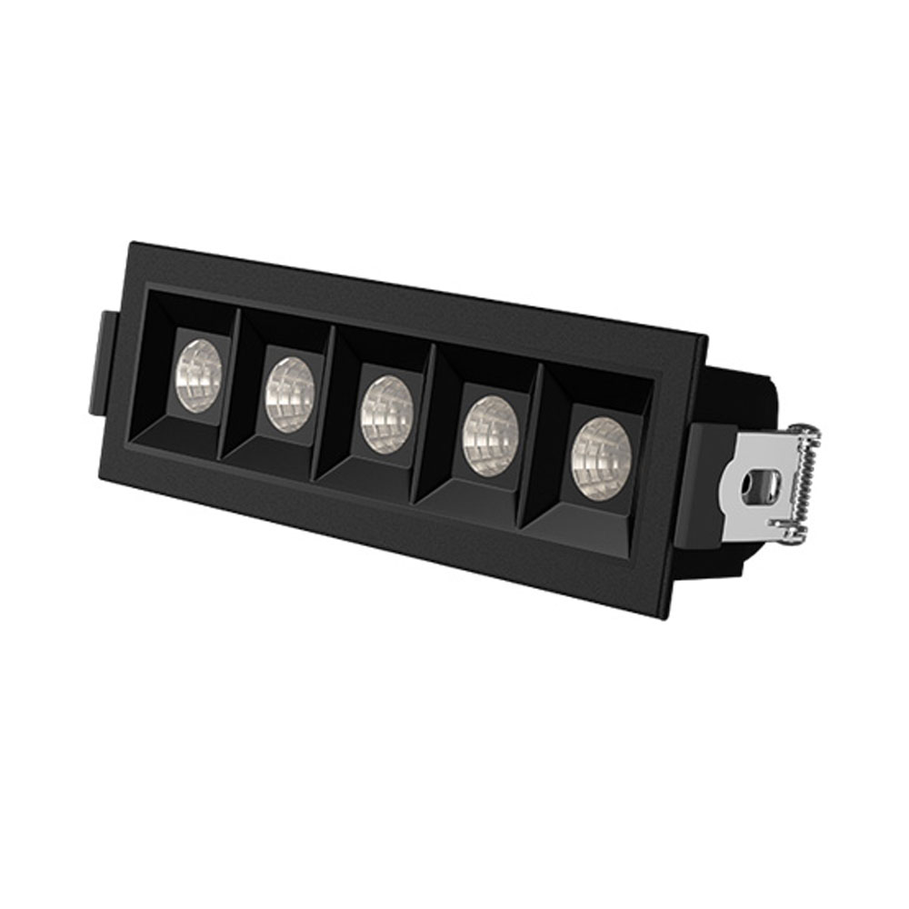 چراغ خطی توکار 12 وات اکووات مدل دارک لایت