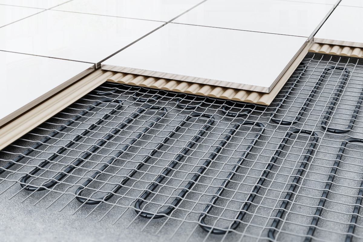 روش‌های گرمایش سوله مرغداری - گرمایش از کف