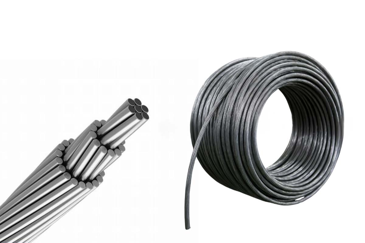 معرفی سیم آلومینیوم و سیم لخت هوایی آلومینیومی ارت