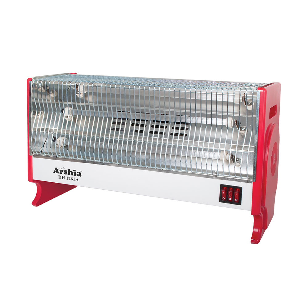 بخاری برقی 1800 وات فن دار ارشیا کد 1261A