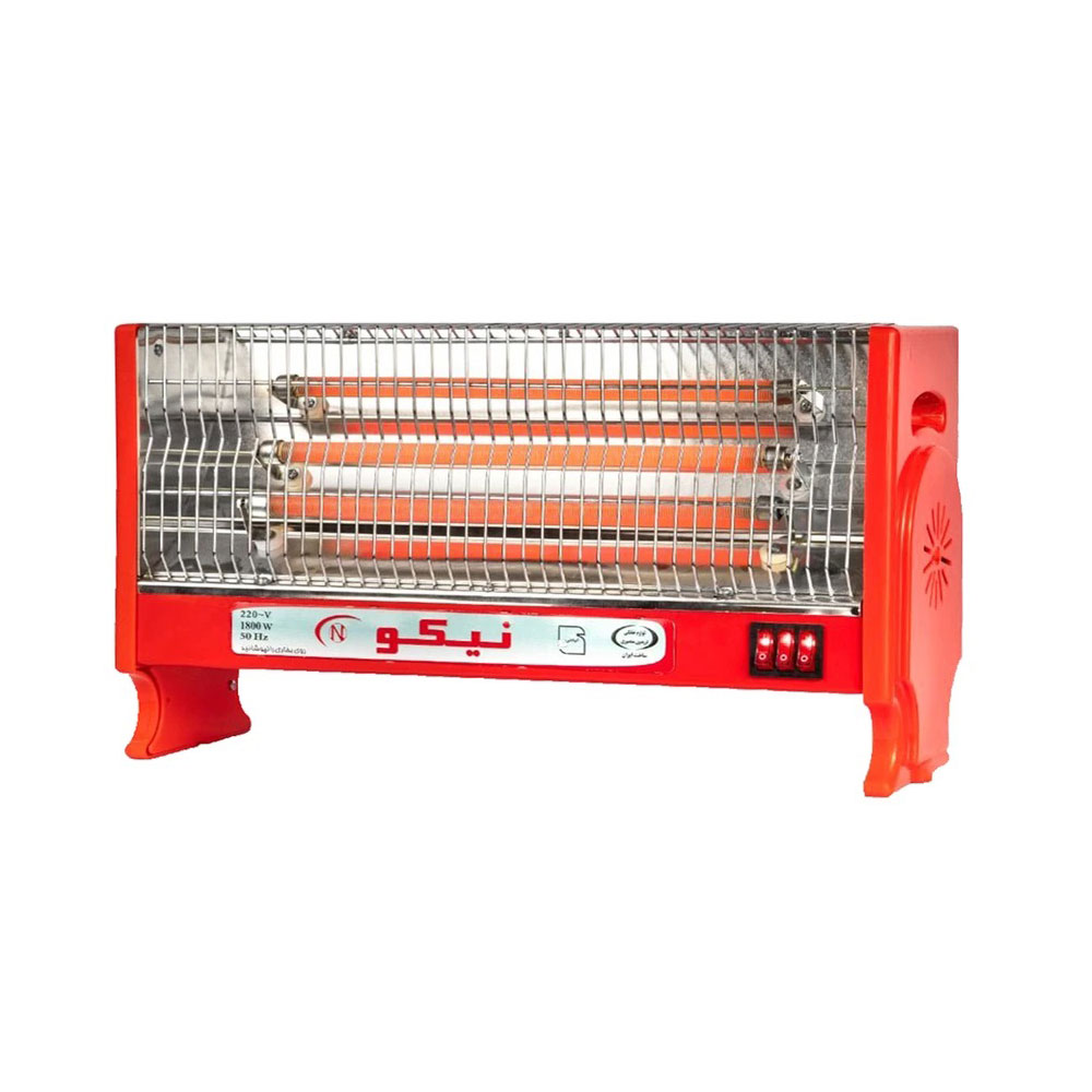 بخاری برقی 3 شعله 1800 وات نیکو
