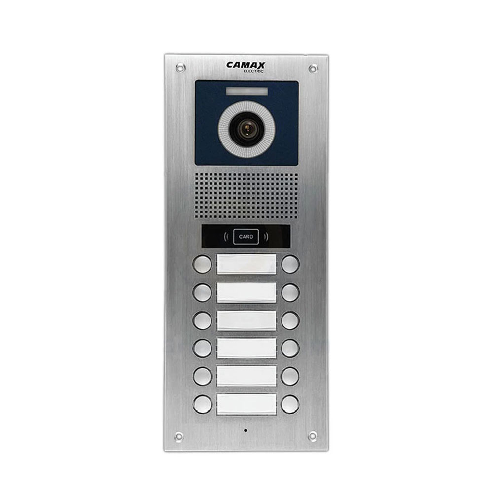 پنل آیفون تصویری 12 واحدی دکمه ای کارتی کامکث مدل CDV-NTC12ID