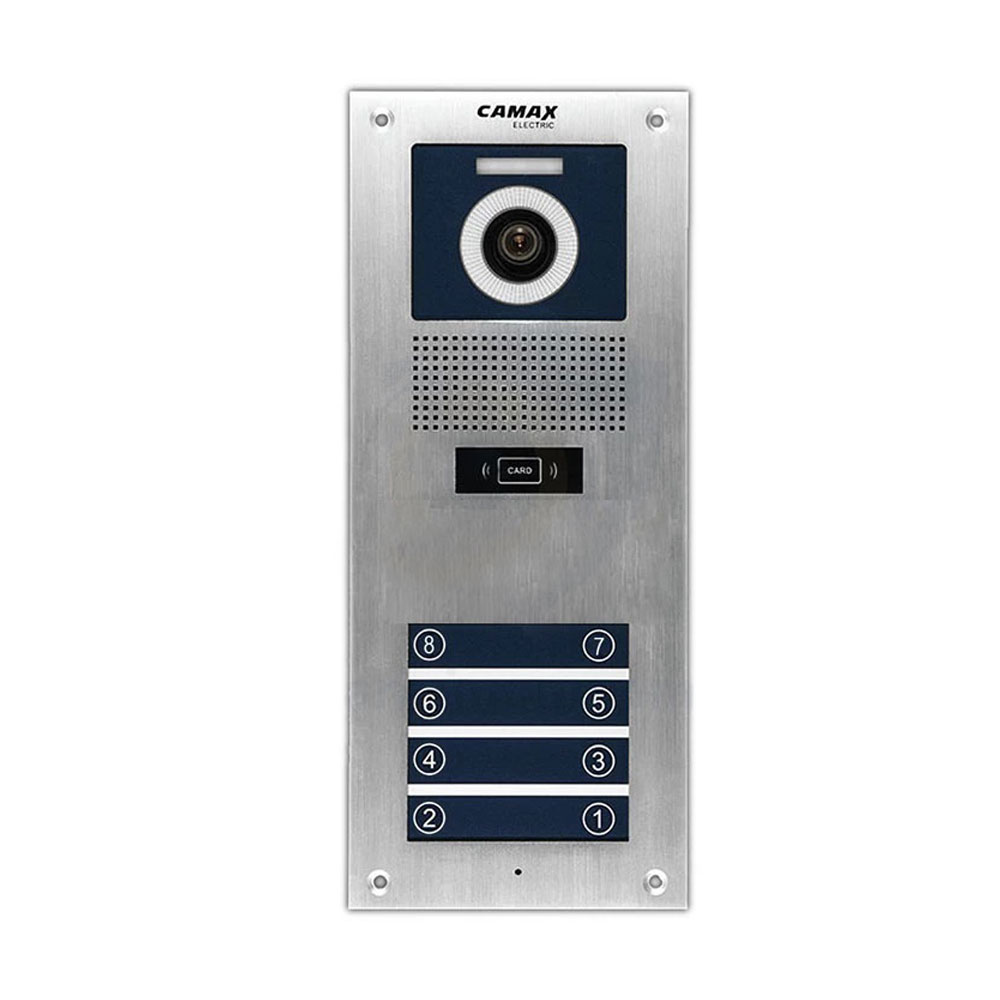 پنل آیفون تصویری 8 واحدی لمسی کارتی کامکث مدل CDV-NTC8TID