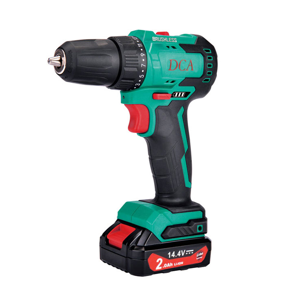 دریل شارژی لیتیوم براشلس 14 ولت DCA مدل ADJZ24-10EM