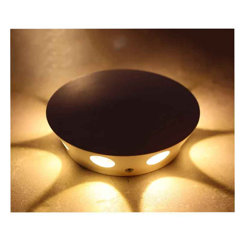 چراغ دکوراتیو هشت طرفه 8 وات زمرد نور مدل سفینه ای ZNE.W.117-8