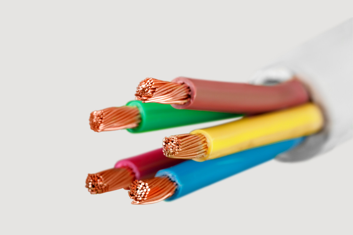 یکی از انواع کابل افشان