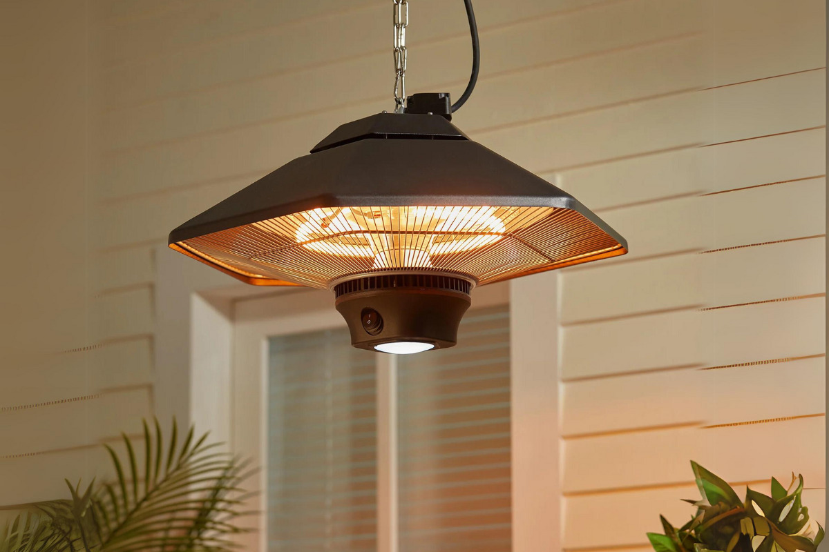 انواع بخاری قارچی - بخاری قاچی آویزی