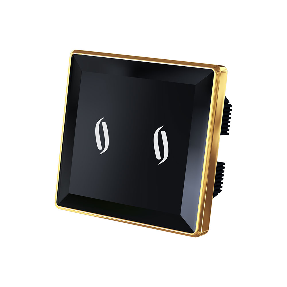 کلید لمسی دو پل مایا سری فلونا گراویتی مدل MT2ES12